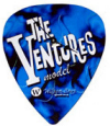 The Ventures Model Guitar Pick Shape Clock